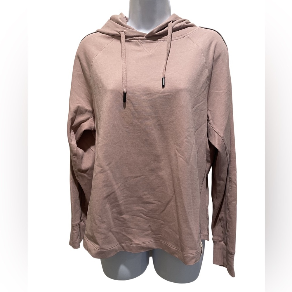 NWOT Satva Mauve hooded pullover sweater. Size M.